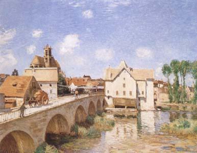 Alfred Sisley The Bridge of Moret (mk09) Germany oil painting art